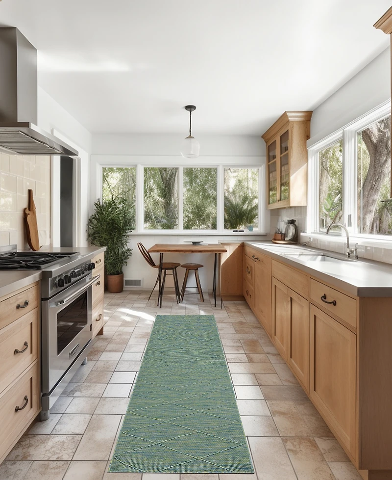 Nourison Home Washable Solutions WSL01 2'2"x8' Runner Area Rug