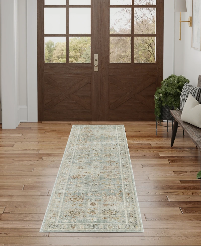 Nourison Home Oases OAE02 2'3"x8' Runner Area Rug