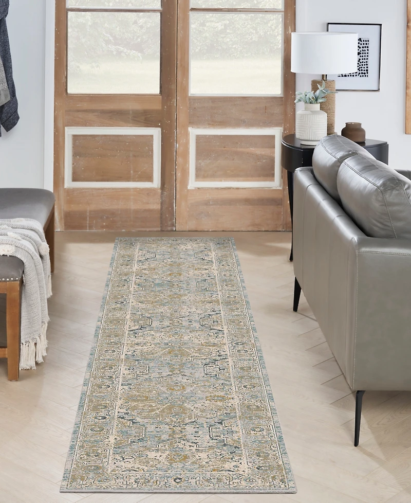 Nourison Home Lynx LNX07 2'3"x8' Runner Area Rug