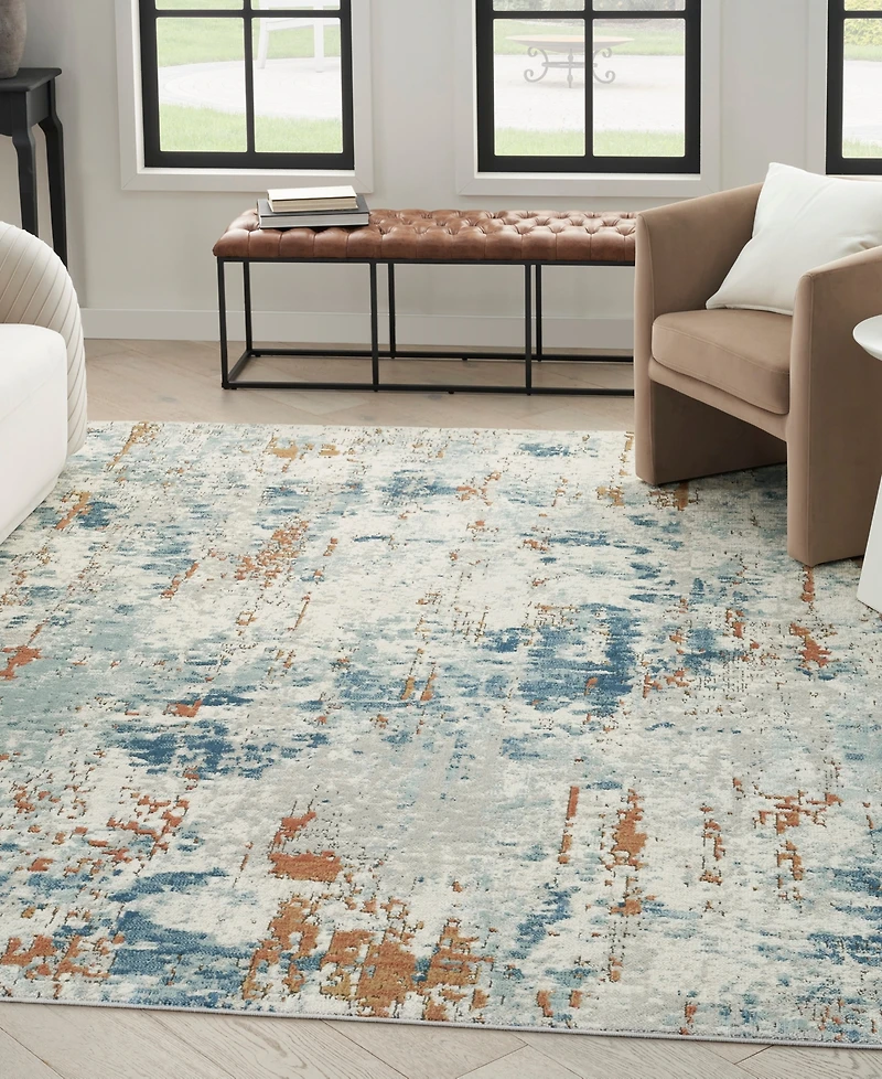 Nourison Home Quarry QUA01 7'10"x9'10" Area Rug