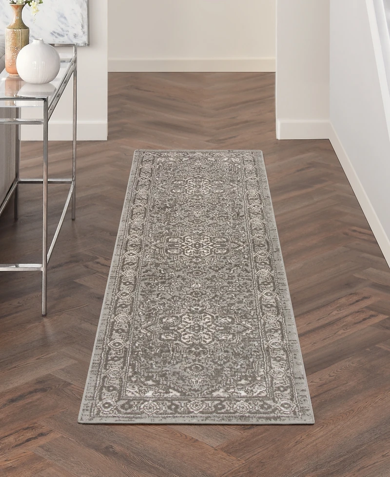 Nourison Home Quarry QUA05 2'2"x7'6" Runner Area Rug