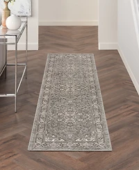 Nourison Home Quarry QUA05 2'2"x7'6" Runner Area Rug