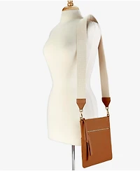 GiGi New York Kit Leather Messenger Bag