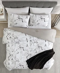 Closeout! Kenneth Cole New York Ink Wash Vine 3-Pc. Comforter Set