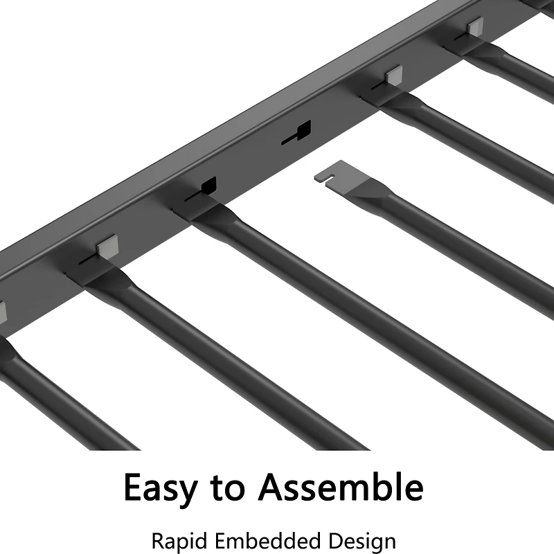 Simplie Fun Adam Twin Full Bunk Black with White Mesh Guard Rail for Kids and Adult, Low Profile and Easy Climbing with Stable Ladder