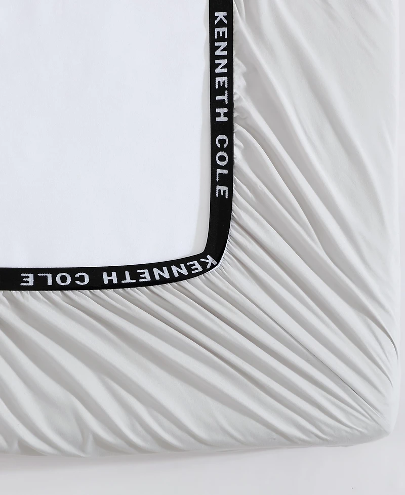 Closeout! Kenneth Cole New York Solution Solid Microfiber 4-Pc. Sheet Set, Twin