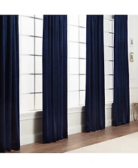 Chanasya Premium 2-Panel Blackout Velvet Curtains