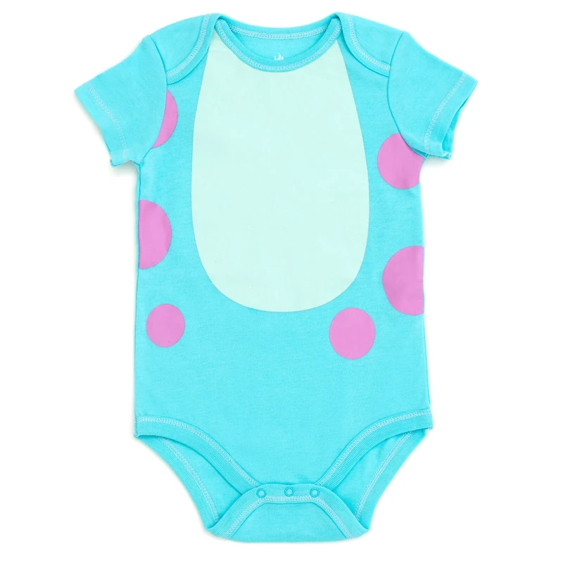 Monsters Inc. Baby Boys Pixar Toy Story Winnie the Pooh Bodysuit and Hat Set