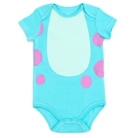 Monsters Inc. Baby Boys Pixar Toy Story Winnie the Pooh Bodysuit and Hat Set