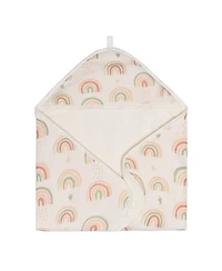 Crane Baby Infants Parker Hooded Rainbow Towel
