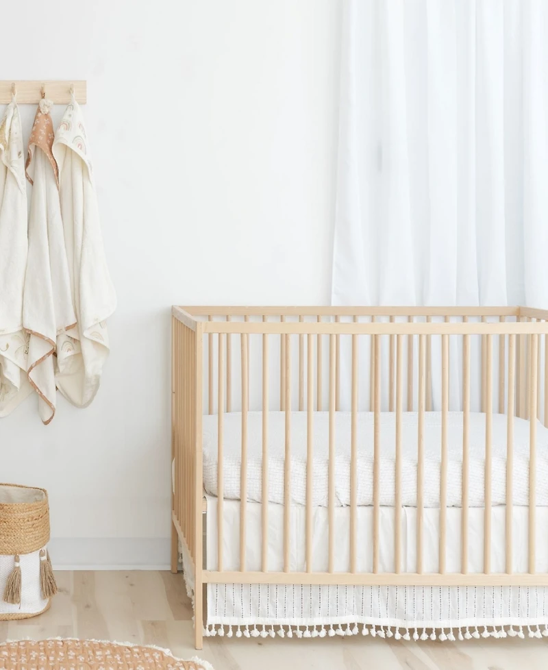 Crane Baby Infants Cove Hashtag Fitted Crib Sheet