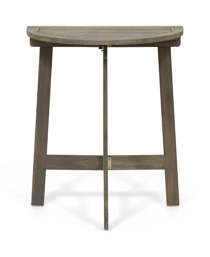 Westmont Half-Round Bistro Table, Grey
