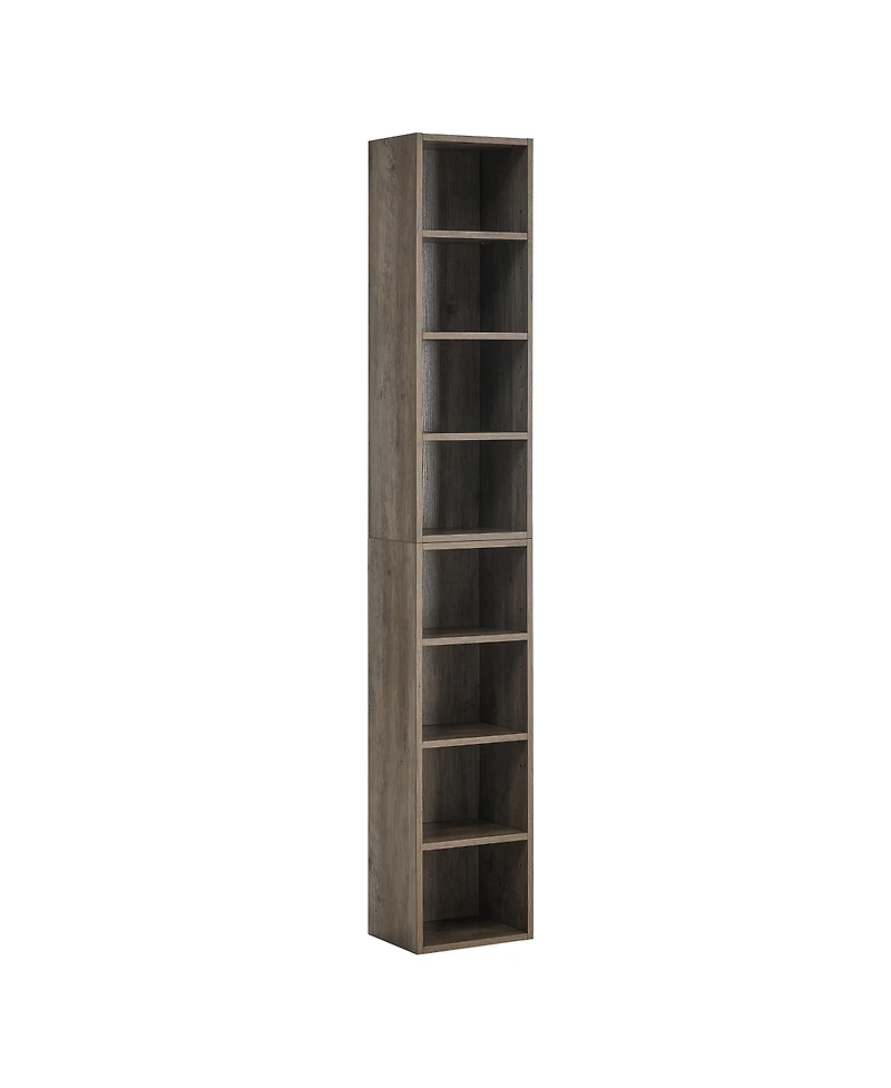 Streamdale 8-Tier Media Tower Rack with Shelves