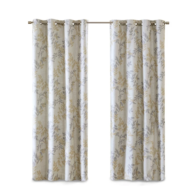 Streamdale Printed Botanical Blackout Curtain Panel