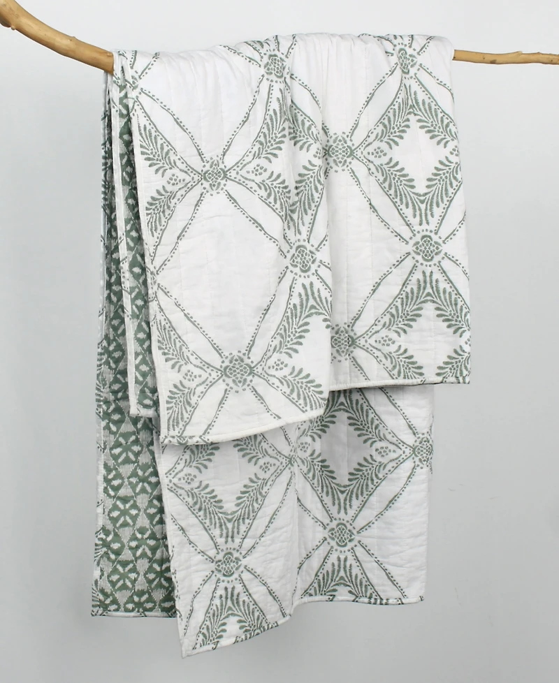 Levtex Kemala Reversible Quilted Throw, 50" x 60"