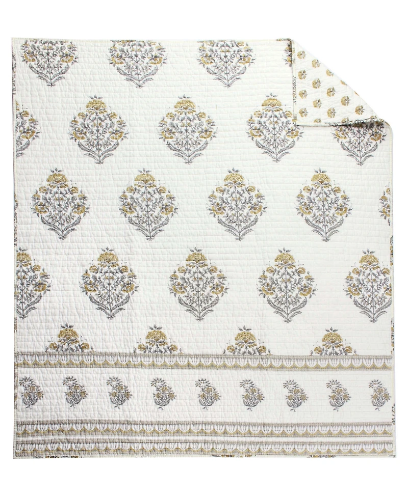 Levtex Kamira Reversible Quilted Throw, 50" x 60"