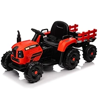 Streamdale 24V Electric Ride On Tractor with Trailer and Remote