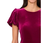 Parker Women's Solid-Color Puff Short-Sleeve Top