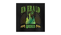 Hybrid Apparel Trendy Juniors Wicked Emerald City Graphic Cropped Hoodie