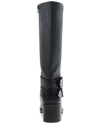 Wild Pair Buckk Buckle Moto Boots, Created for Macy's