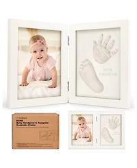 Rune Baby Hand and Footprint Kit Frame, Shower Gifts for Girls, Boys, Newborn Makers