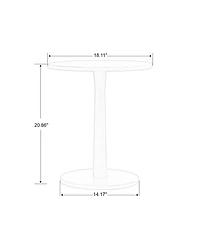 Simplie Fun Fabric Accent Chair Set of 2 with Round Wood Table, Decorative Slipper Chair Vanity Chair for Bedroom Home Office, Corner Side Chair