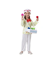 Dress Up America Ice Cream Vendor Costume Set - Toddlers Girls & Boys