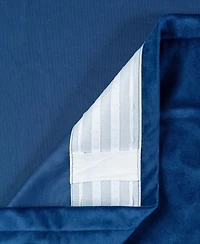 Chanasya Premium Solid Velvet Curtains - Classy and Drapes for Living Room or Bedroom 52" x 108" Teal, 2 Panels