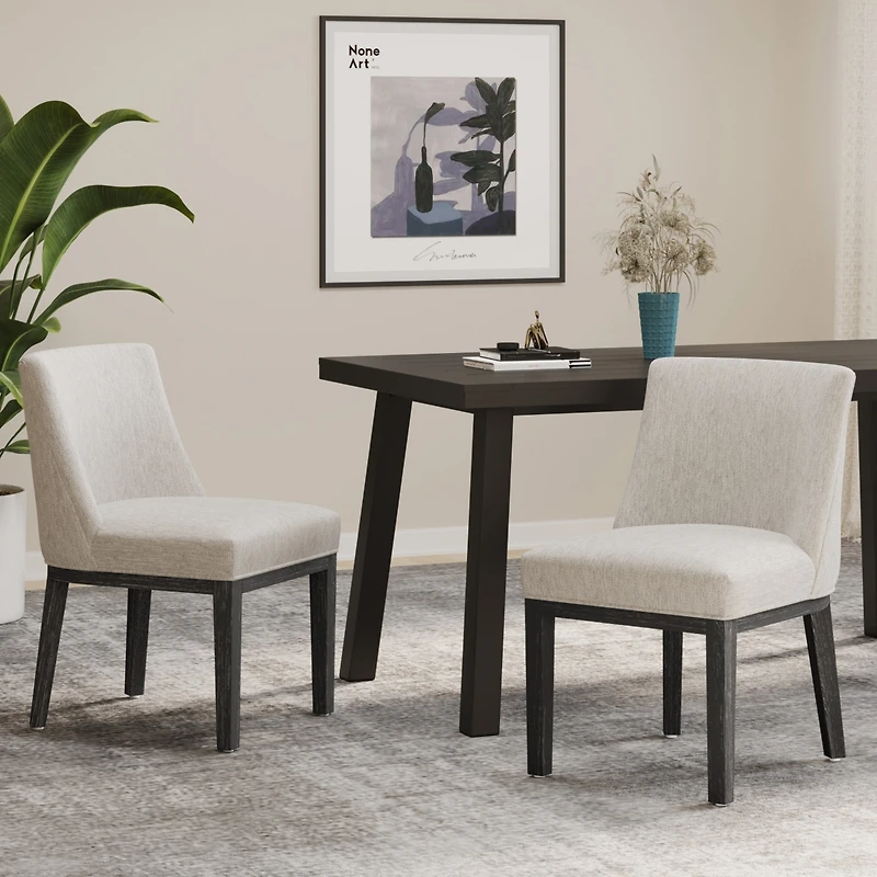 Streamdale Stylish & Durable Grey Dining Chairs