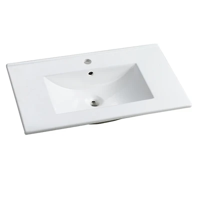 Streamdale 30" Bathroom Vanity Ceramic Top