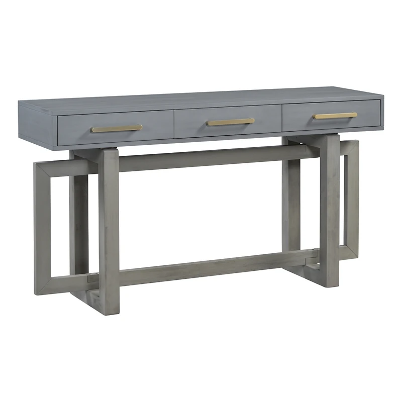 Streamdale Elegant 3-Drawer Console Table for Entryways and More