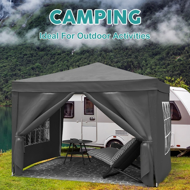 Streamdale 10'x10' Canopy Tent with Removable Sidewalls
