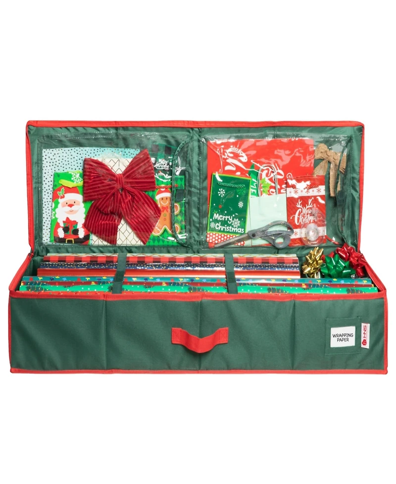 Wrapping Paper Storage Container. Fits up to 27 Rolls 1.37" Diam.