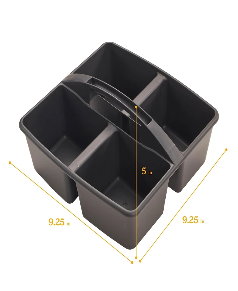 ECR4Kids 4-Compartment Medium Caddy, 6-Pack