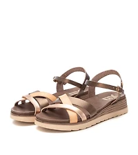 Women's Low Wedge Strappy Sandals By Xti