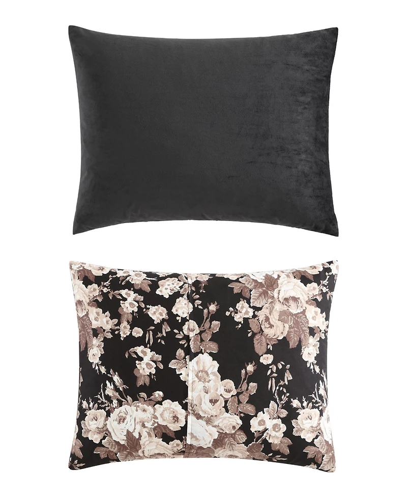 Betsey Johnson Solid Velvet 3-Pc. Duvet Cover Set, King