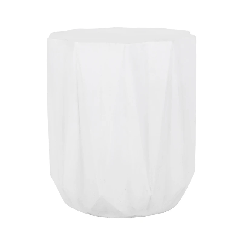 Streamdale Geometric Concrete Side Table Durable, Eye-Catching
