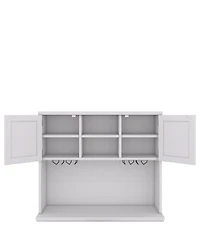 Streamdale Farmhouse Coffee & Wine Cabinet with Storage