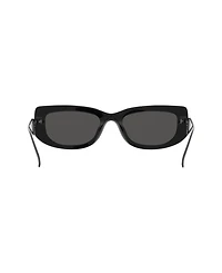 Prada Symbole Rectangular Women's Sunglasses, Pr 14YS