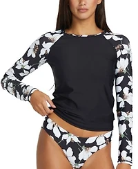 Volcom Juniors Midnight Lily Rash Guard Bottoms