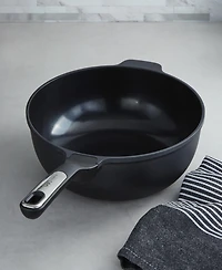 BergHOFF Leo Phantom Nonstick Ceramic 11" Wok Pan 4.6qt., Recycled