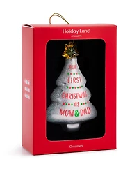 Holiday Lane Baby's First 2025 Christmas Tree Ornament, Exclusively at Macy's