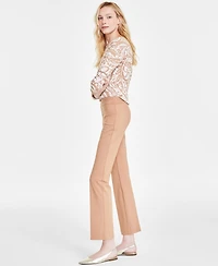 Jones New York Women's Nyc Compression Bootcut Pull-On Pants