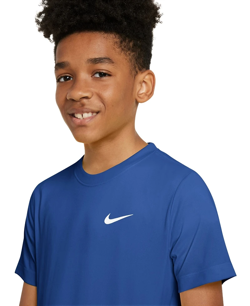 Nike Big Kids Legend Dri-fit Logo Graphic T-Shirt