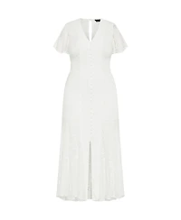 City Chic Plus Christa Lace Dress