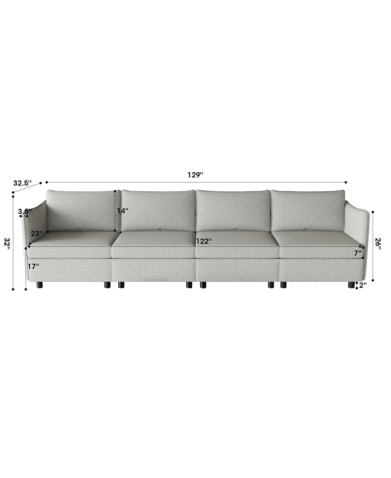 Streamdale Modular Sofa with Storage & Sleeper Options