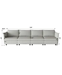 Streamdale Modular Sofa with Storage & Sleeper Options