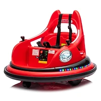 Streamdale Electric Kids Bumper Car with Remote, Bluetooth, and Safety Features