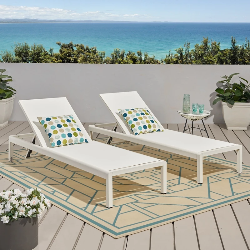 Streamdale Cape Coral Kd Chaise Lounge Gry(Mp2)(Set Of 2)