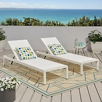 Streamdale Cape Coral Kd Chaise Lounge Gry(Mp2)(Set Of 2)